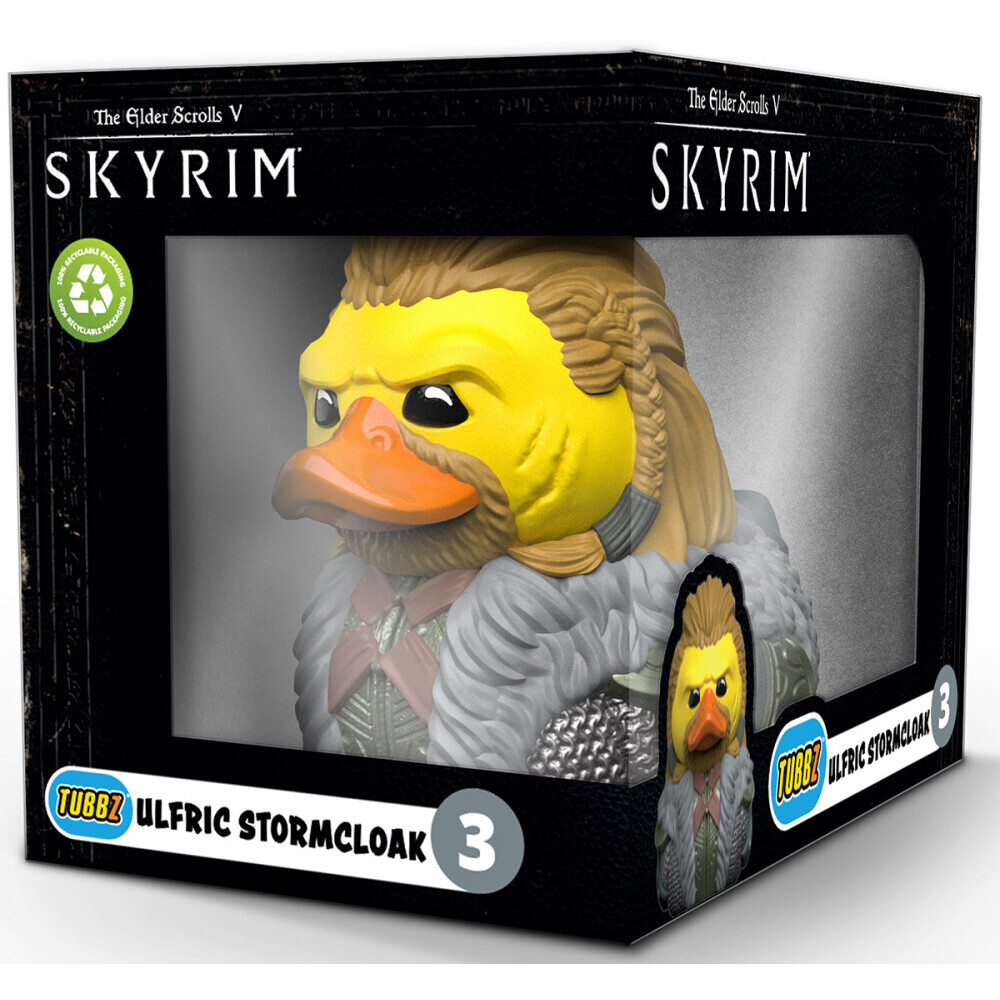 Фигурка-утка Numskull TUBBZ Skyrim: Ulfric Stormcloak (Boxed Edition) - NS4746 - фото 6