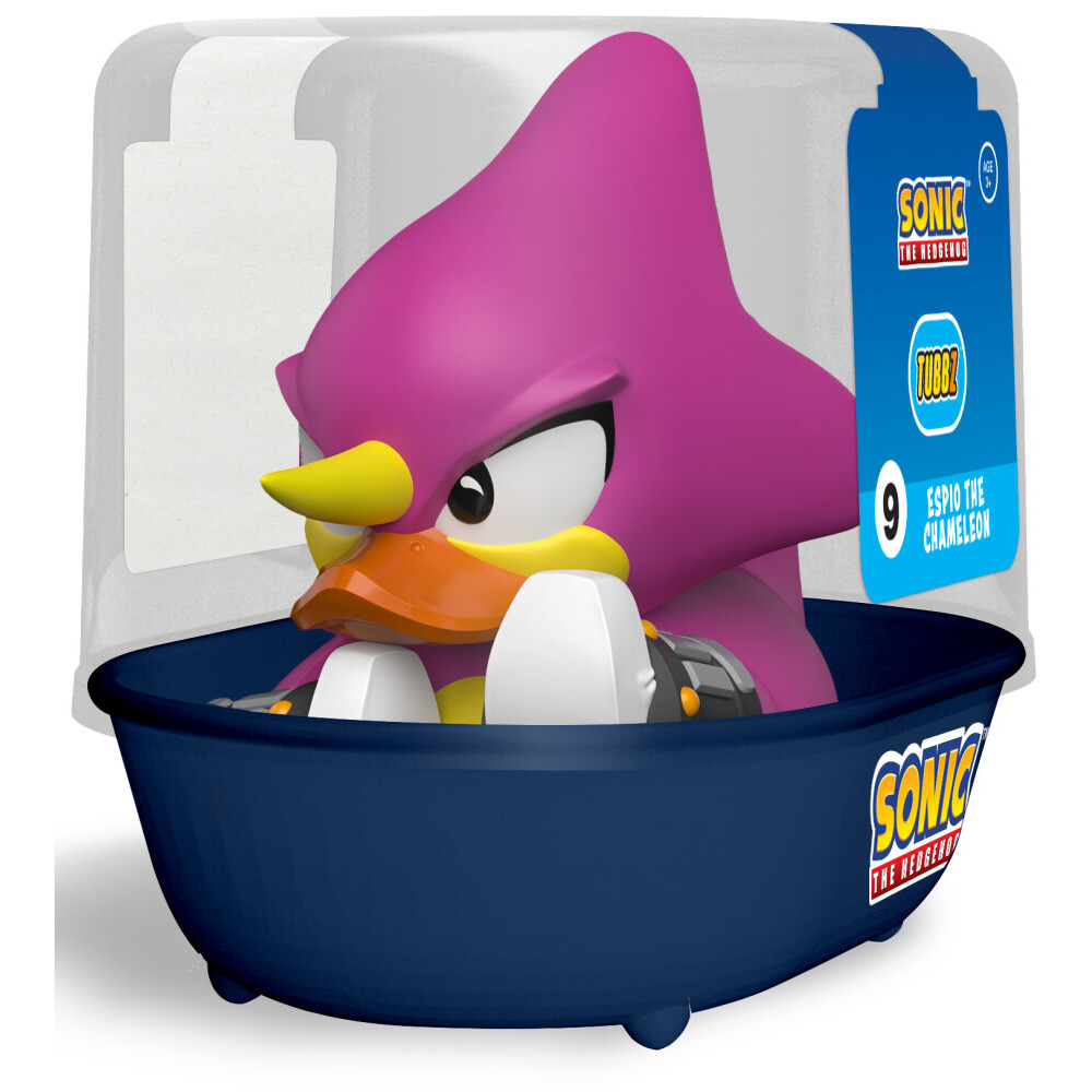 Фигурка-утка Numskull TUBBZ Sonic the Hedgehog: Espio the Chameleon (First Edition) - NS4889 - фото 6