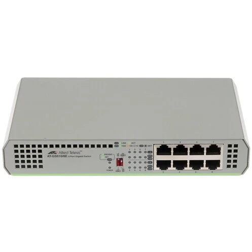 Коммутатор (свитч) Allied Telesis AT-GS910/8E - AT-GS910/8E-50 - фото 2