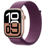 Умные часы Apple Watch Series 10 46mm Rose Gold Aluminum Case with Plum Sport Loop (MWWV3LW/A) (MWWV3LW/A(ZP))