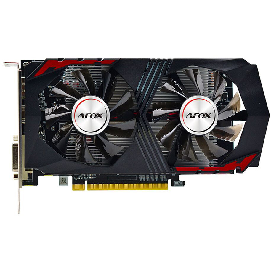 Видеокарта NVIDIA GeForce GTX 1050 Ti AFOX 4GB (AF1050TI-4096D5H2-V6) - фото 3
