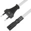 Кабель питания CEE 7/16 - C7, 1.5м, 4PH 4PH-R90371