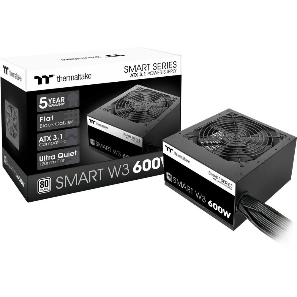 Блок питания 600W Thermaltake Smart W3 (PS-SPW-0600NNFAWE-1) - фото 4