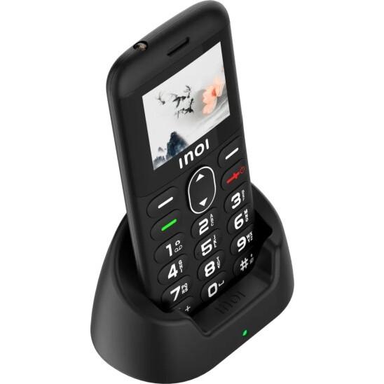 Телефон INOI 148 Senior 4G Black - 6297001537756 - фото 2