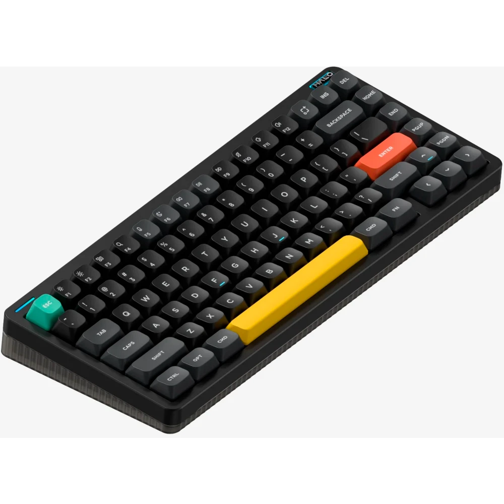 Клавиатура NuPhy Halo 75 V2 Wireless (Mint Switch) RGB Black - Halo75v2-OB-33