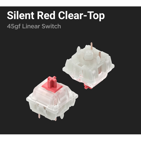 Клавиатура NuPhy Halo 75 V2 Wireless (Silent Red Switch) RGB Black - Halo75v2-OB-31 - фото 6