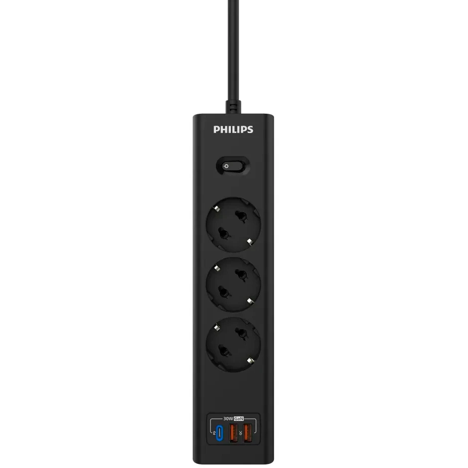 Сетевой фильтр Philips CHP8236BB 3м - CHP8236BB/51 - фото 2