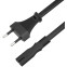 Кабель питания CEE 7/16 - C7, 2м, Greenconnect GCR-54294
