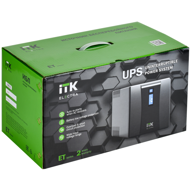 ИБП ITK EET-1200VA-1-002-S - фото 4