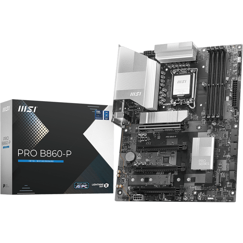 Материнская плата MSI PRO B860-P - фото 5