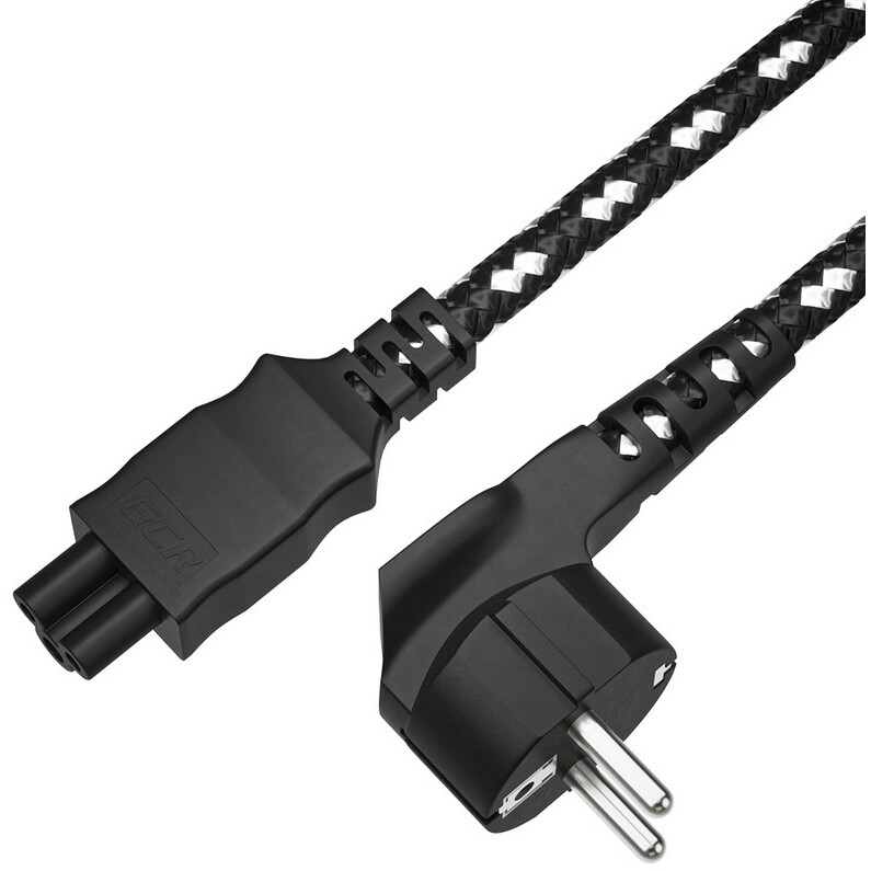 Кабель питания Schuko - C5, 0.5м, Greenconnect GCR-55112