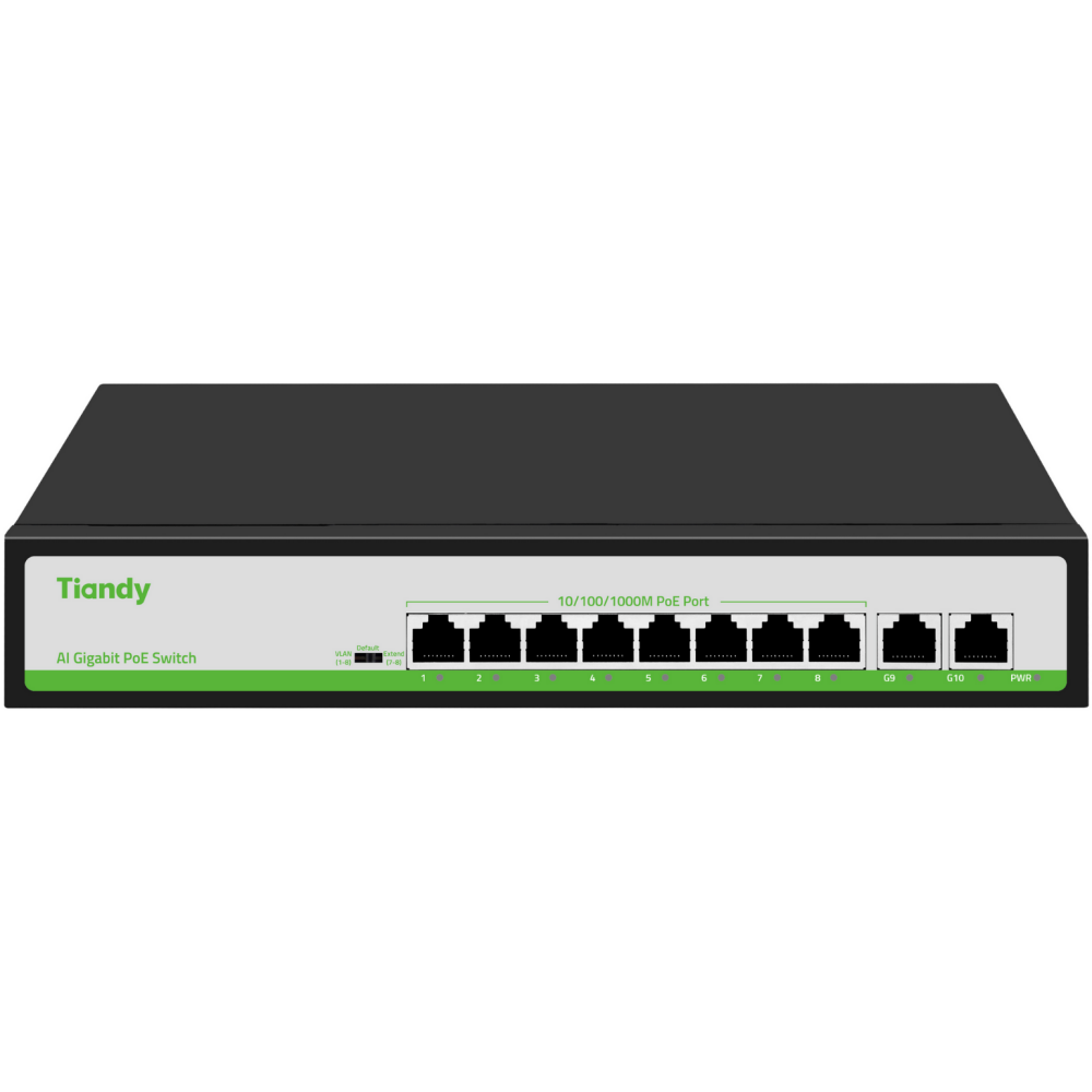 Коммутатор (свитч) Tiandy TC-P3S010 (G/0820/AT/110)