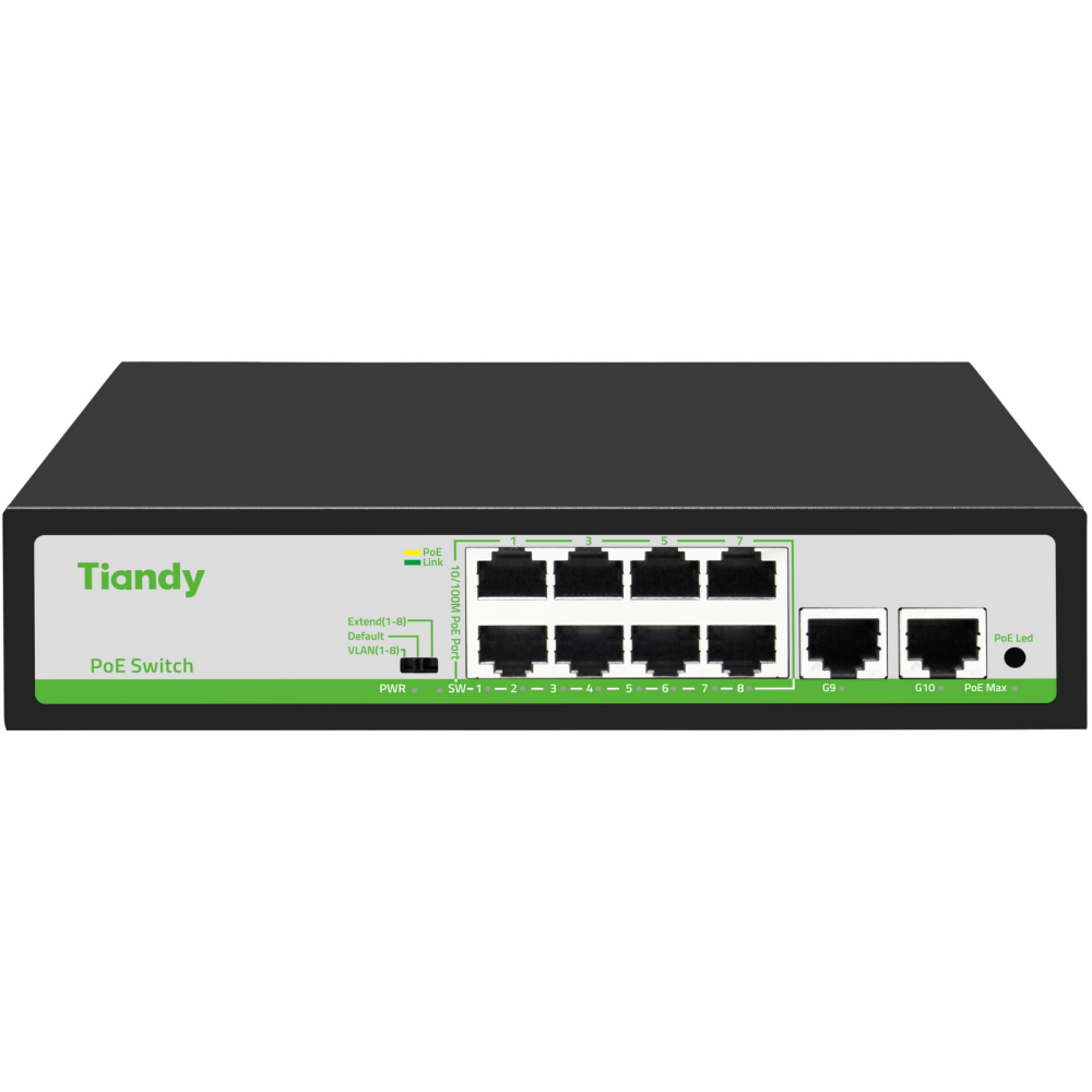 Коммутатор (свитч) Tiandy TC-P3S010 (H/0820/AT/90)