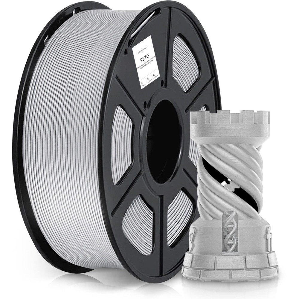 Пластик для 3D принтера Cactus CS-3D-PETG-1KG-SILVER