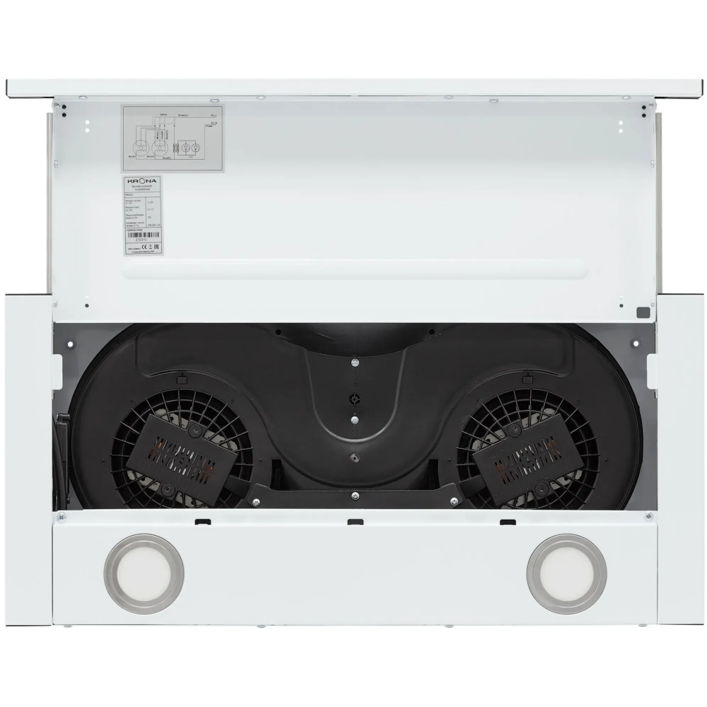 Вытяжка KRONA KAMILLA T 600 White (2 мотора) - КА-00007304 - фото 11