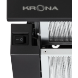 Вытяжка KRONA KAMILLA T 600 Black (1 мотор) (Kamilla T 600 BK)
