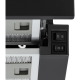 Вытяжка KRONA KAMILLA T 600 Black (1 мотор) (Kamilla T 600 BK)