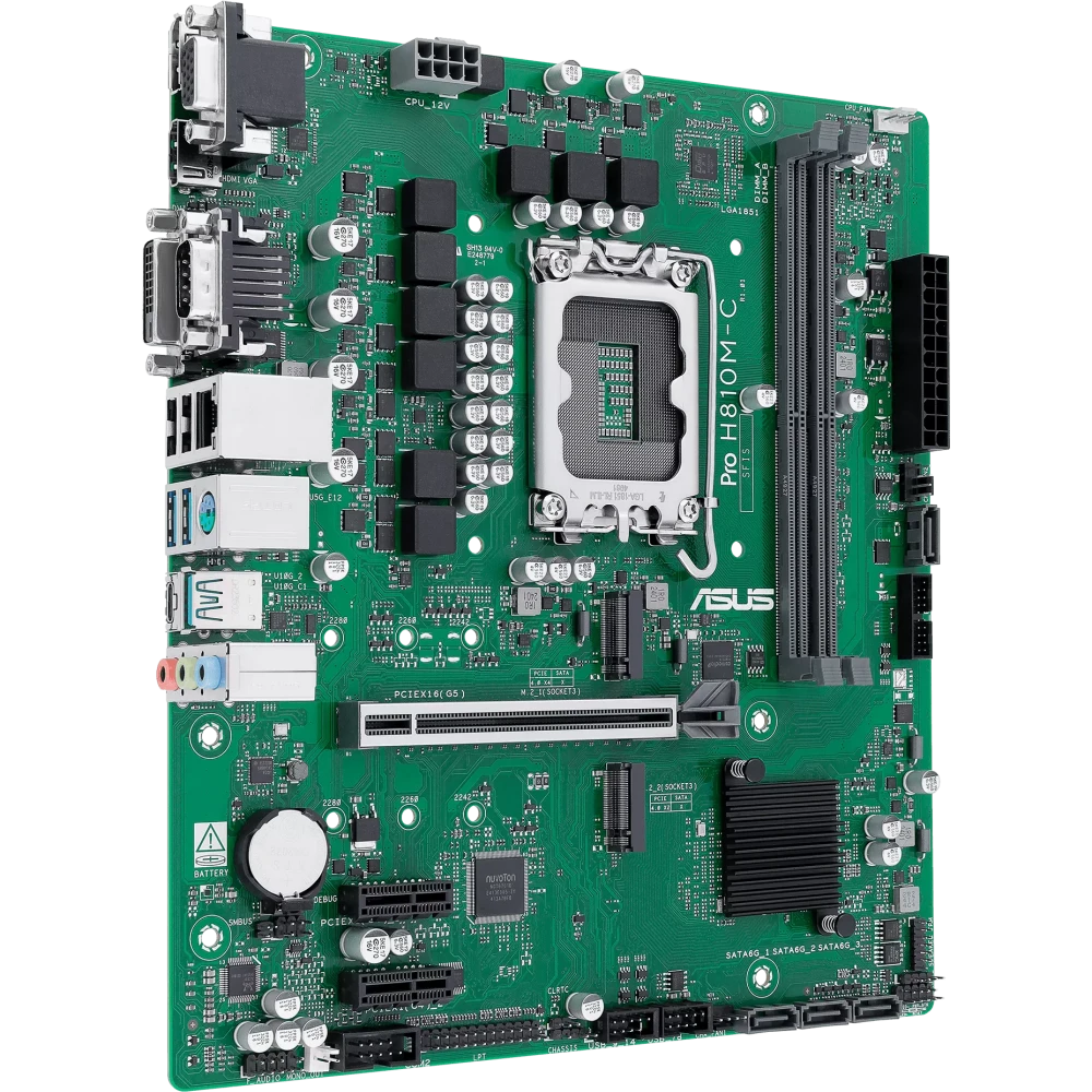 Материнская плата ASUS PRO H810M-C-CSM - фото 2