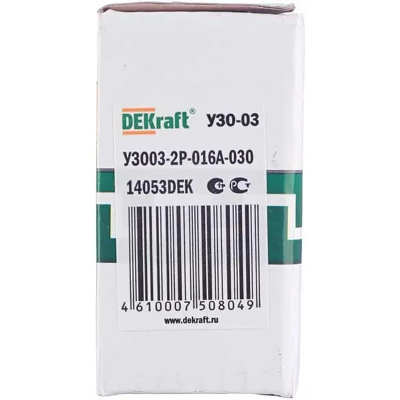 Выключатель дифференциального тока (УЗО) DEKraft 14207DEK - фото 3