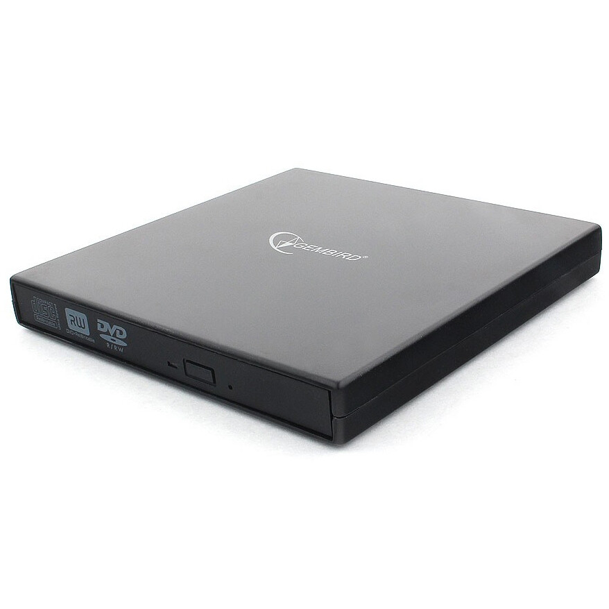Внешний оптический привод Gembird DVD-USB-02R Black RTL