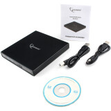 Внешний оптический привод Gembird DVD-USB-02R Black RTL