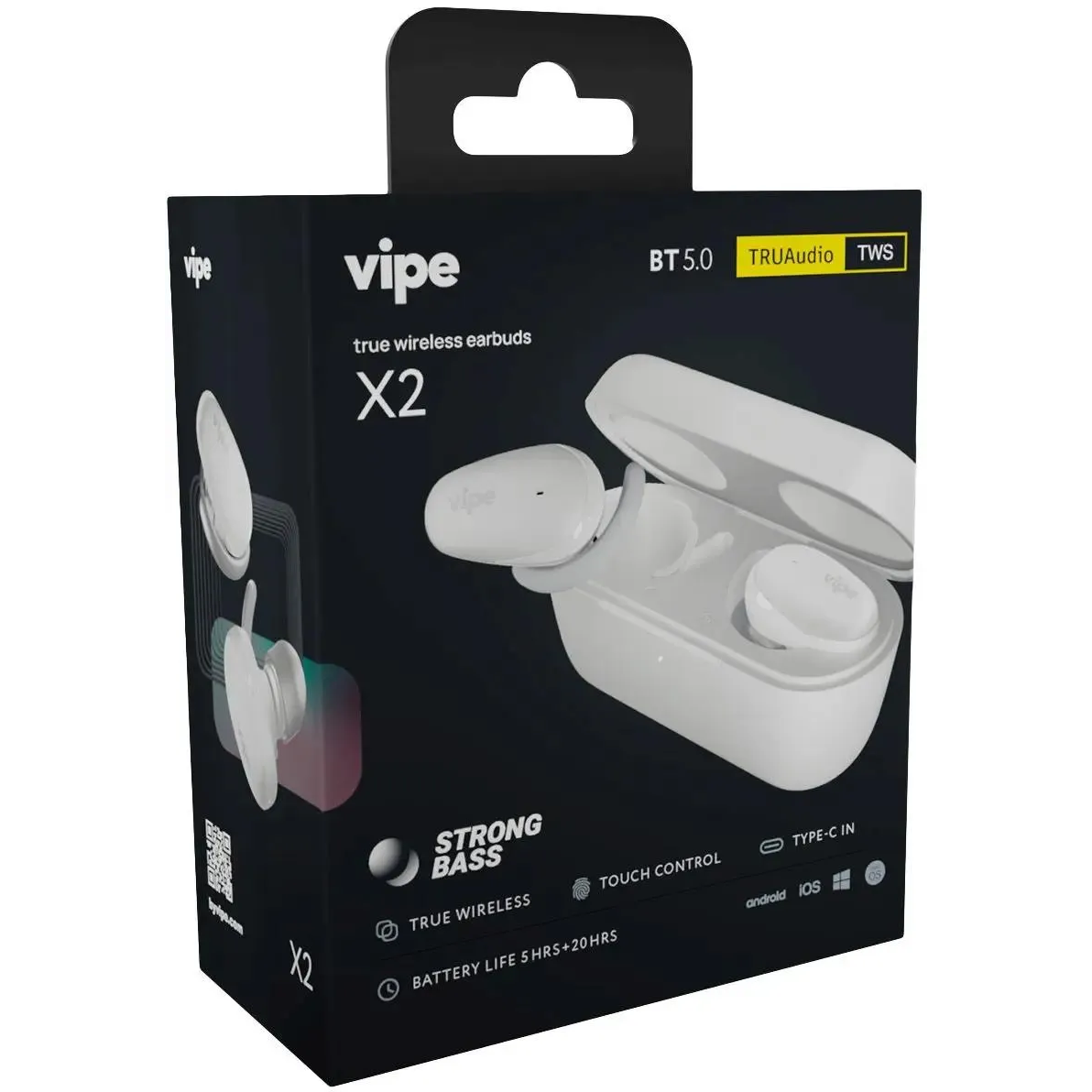 Гарнитура Vipe X2 TWS White - VPTWSX2WHI - фото 10