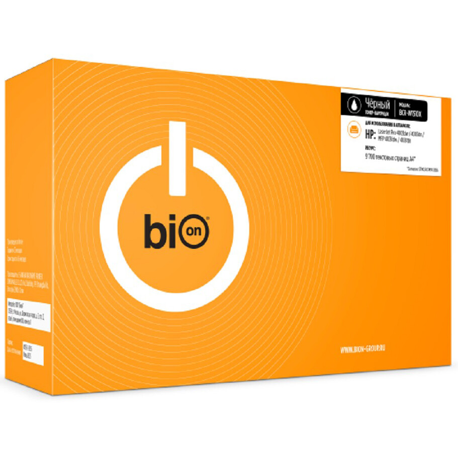 Картридж Bion W1510X Black
