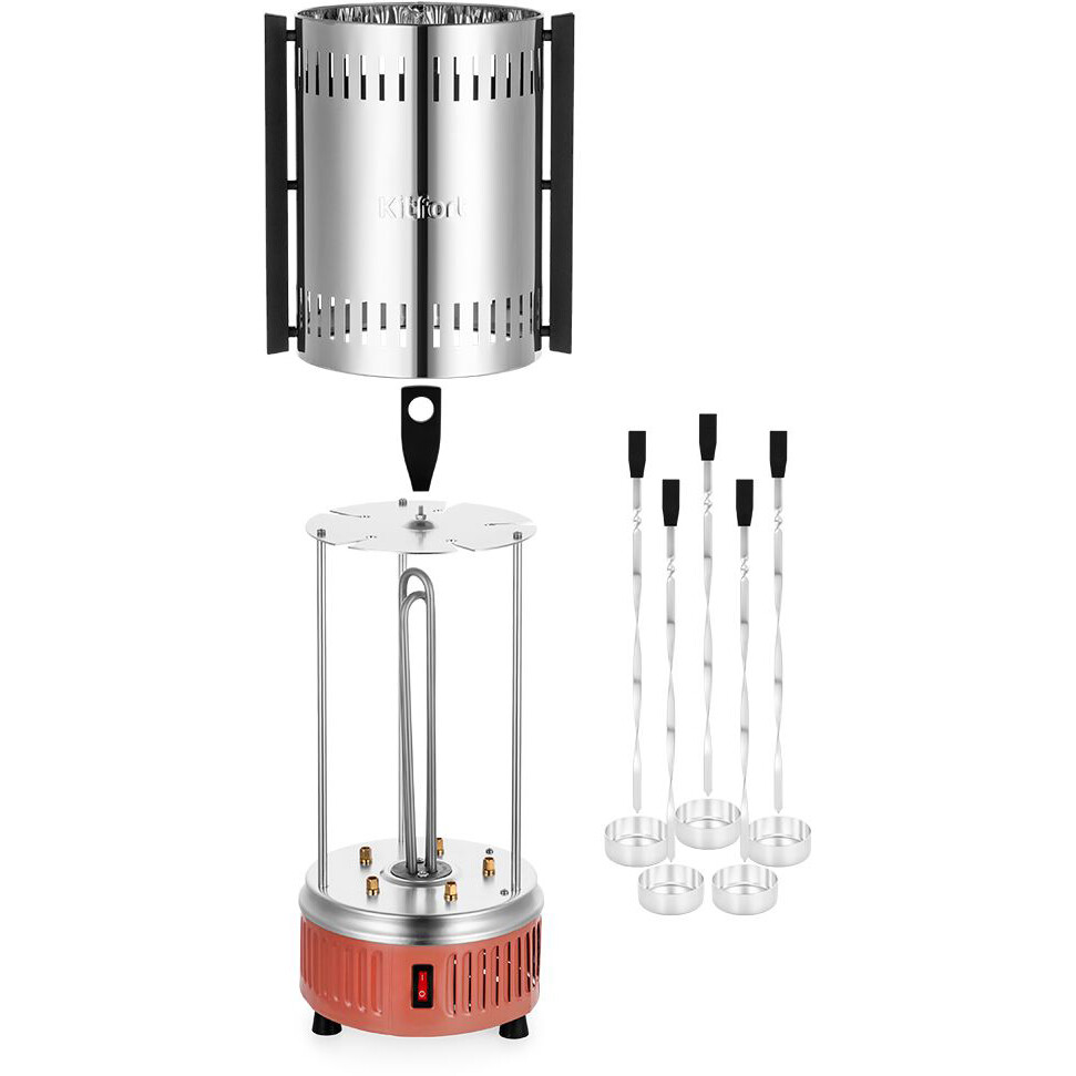 Электрошашлычница Kitfort KT-1407 - КТ-1407 - фото 6