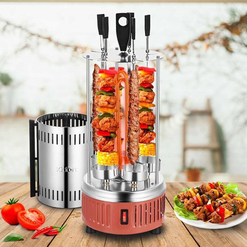 Электрошашлычница Kitfort KT-1407 - КТ-1407 - фото 7