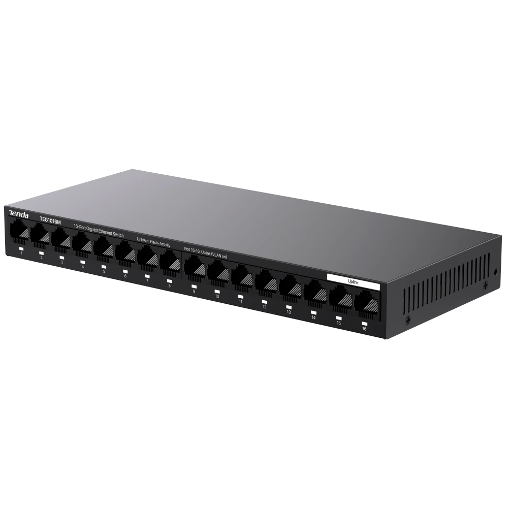 Коммутатор (свитч) Tenda TEG1016M - фото 2