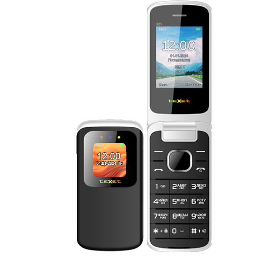 Телефон Texet TM-325 Black