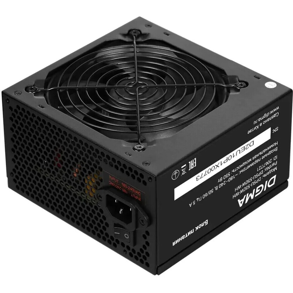 Блок питания 550W Digma DPSU-550W-WH - фото 5