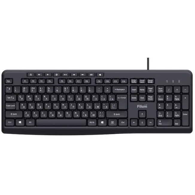 Клавиатура Filum FL-KB10-BK