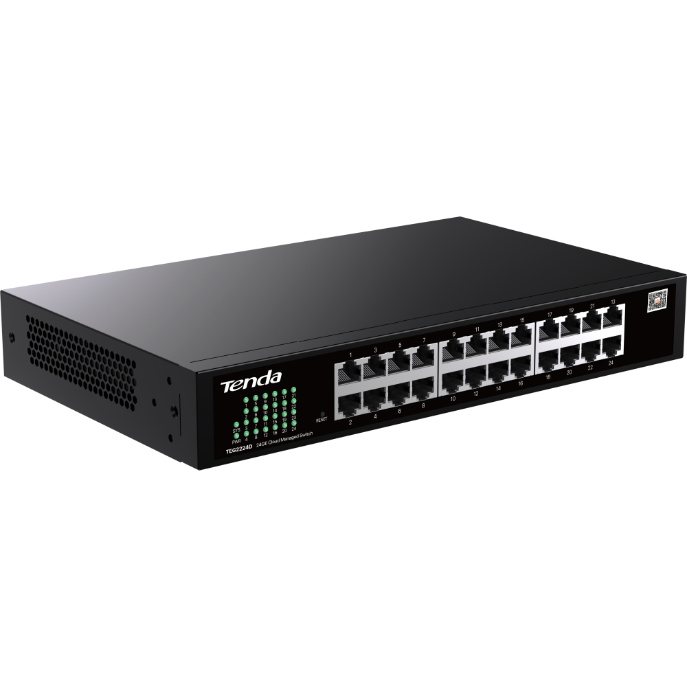 Коммутатор (свитч) Tenda TEG2224D - фото 2