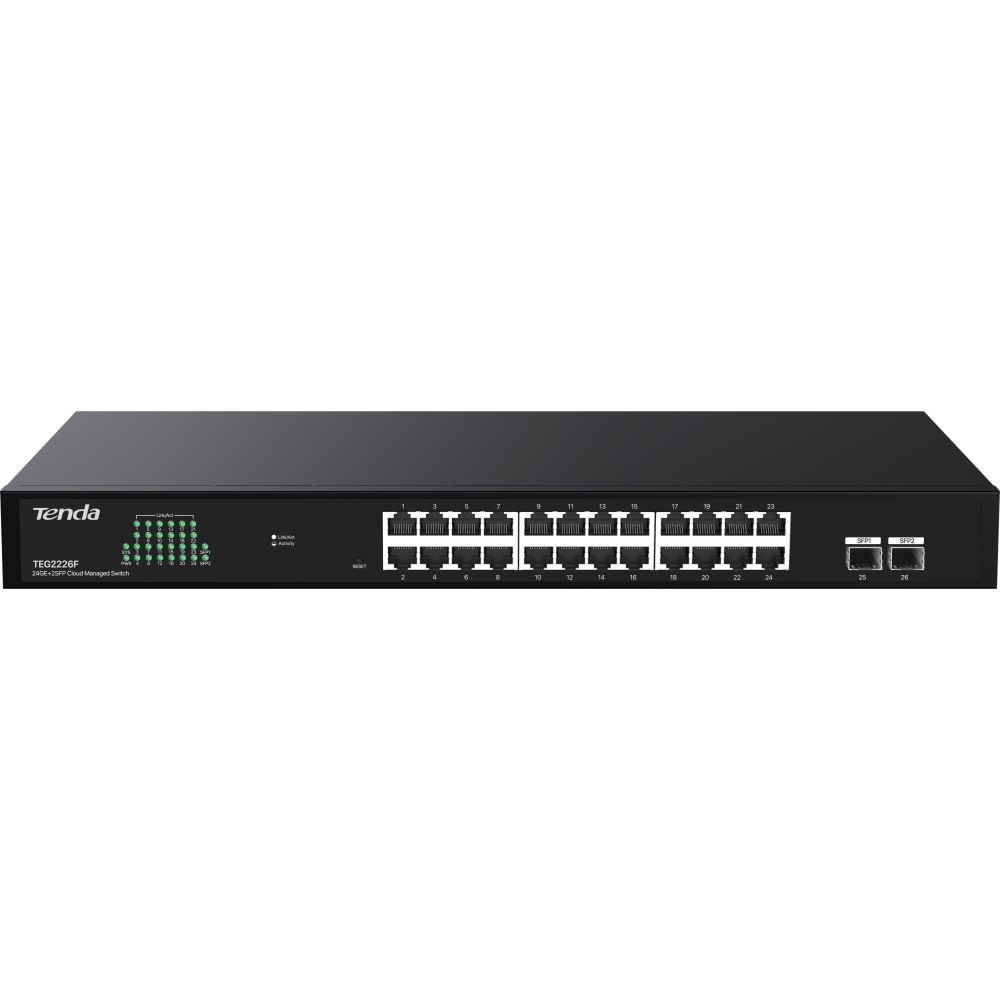 Коммутатор (свитч) Tenda TEG2226F - фото 3