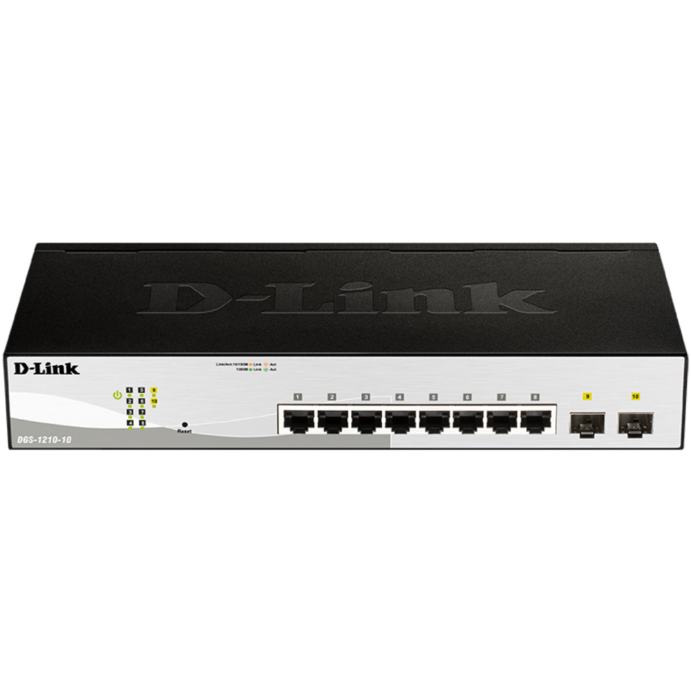 Коммутатор (свитч) D-Link DGS-1210-10/F
