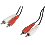 Кабель 2x RCA (M) - 2x RCA (M), 3м, Buro BAAC024-3