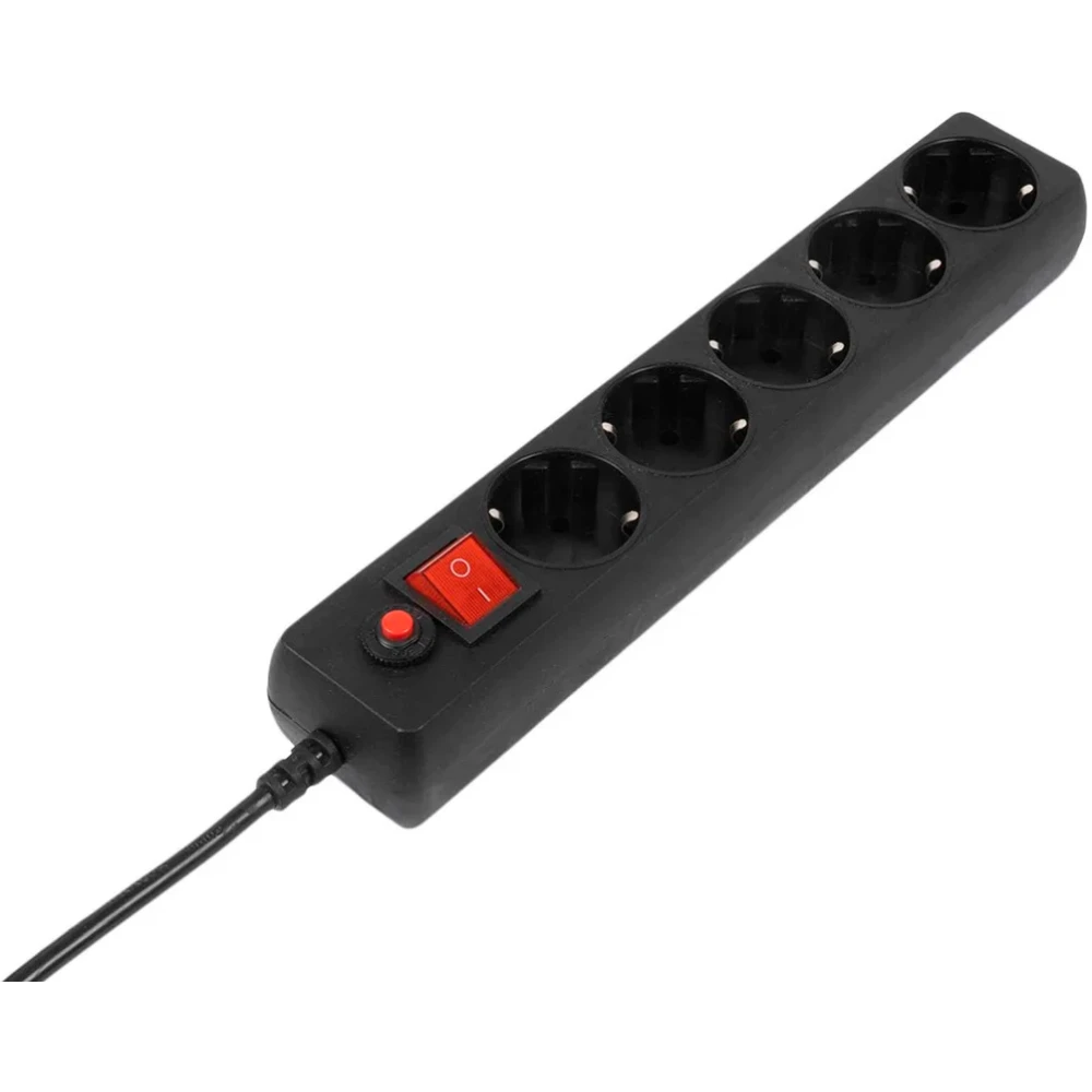 Сетевой фильтр Filum FL-SP3-5-1.8M-BL/5 (5 шт.) - фото 2