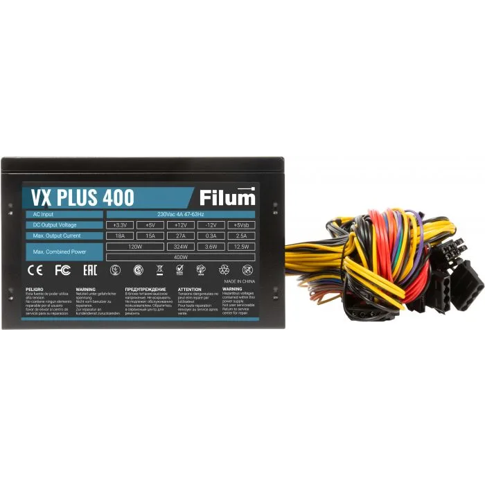 Блок питания 400W Filum VX PLUS 400 - VXPlus400 - фото 2