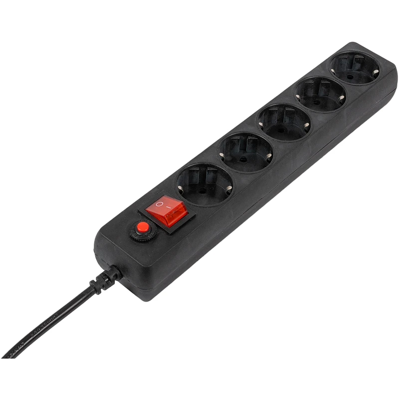 Сетевой фильтр Filum FL-SP3-5-5M-BL/10 (10 шт.) - фото 2