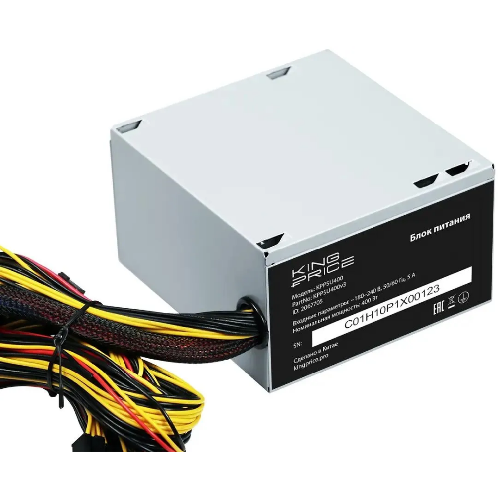 Блок питания 400W KingPrice KPPSU400V3 - фото 5