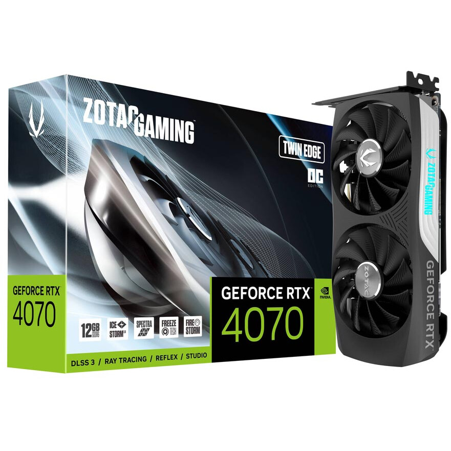 Видеокарта NVIDIA GeForce RTX 4070 Zotac OC 12Gb (ZT-D40740H-10M) - фото 7