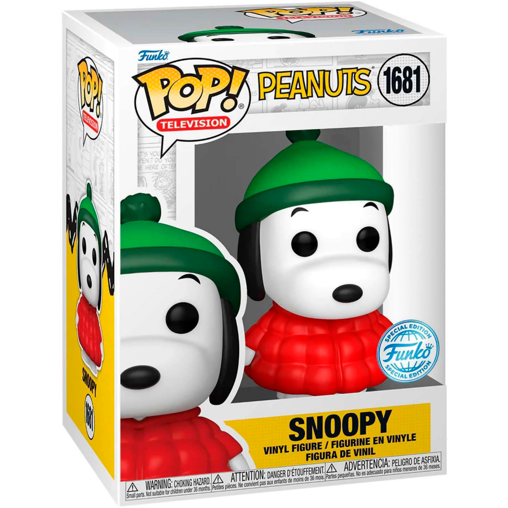 Фигурка Funko POP! TV Peanuts S7 Snoopy in Coat - 84932 - фото 2