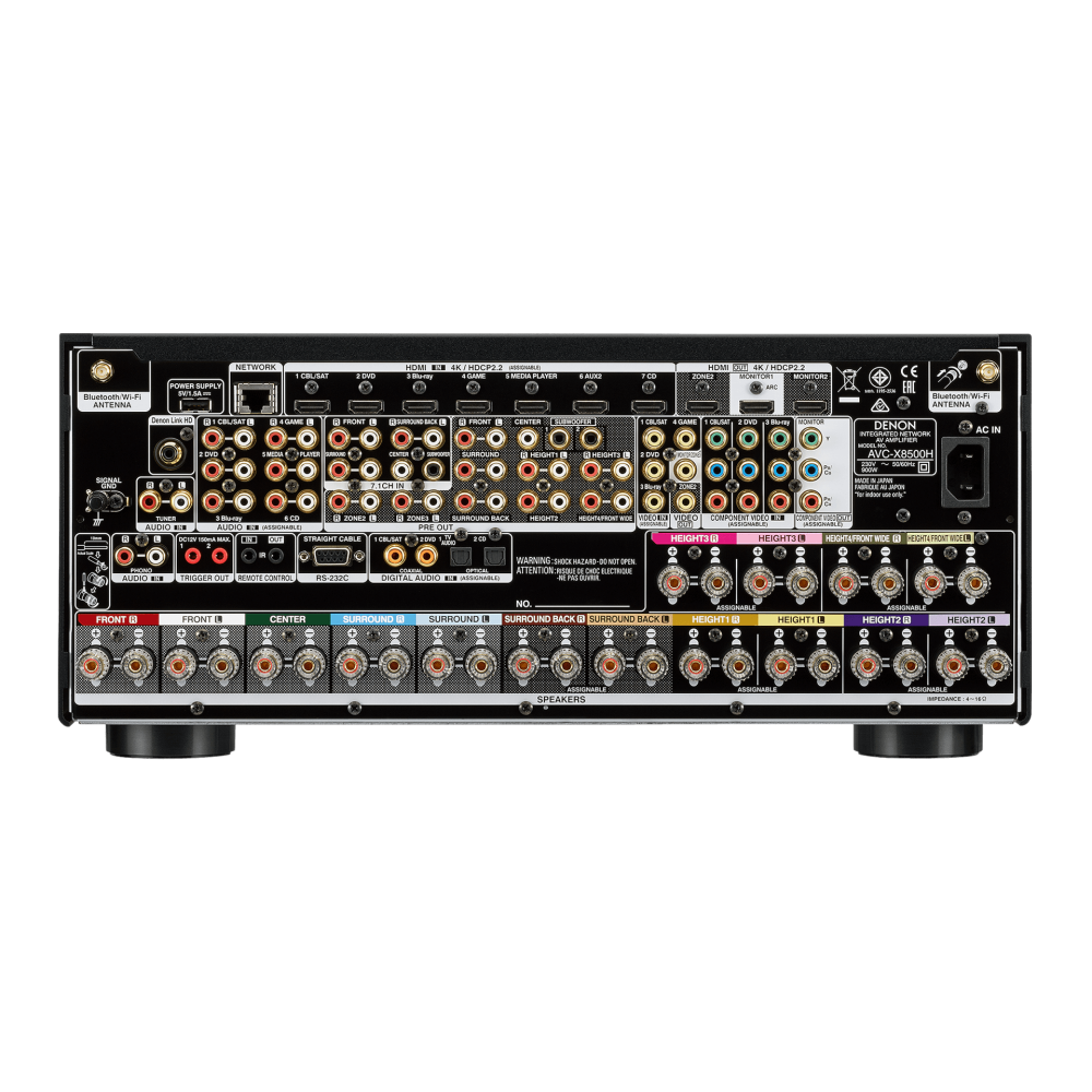 AV-ресивер Denon AVC-X8500HA Black - AVCX8500HABKE2 - фото 2