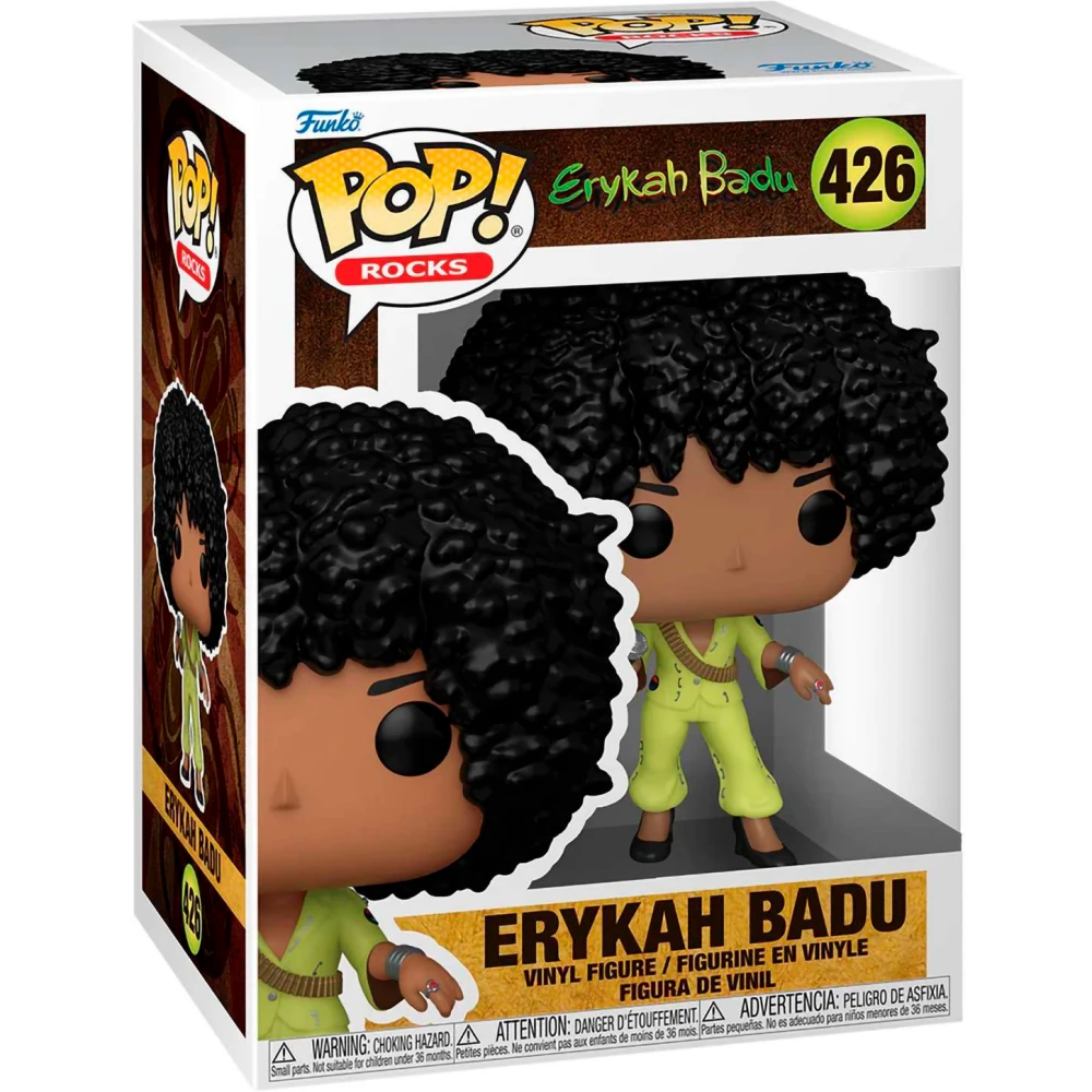 Фигурка Funko POP! Rocks Erykah Badu Erykah Badu (Essence Awards) - 79985 - фото 2