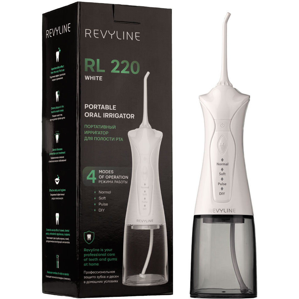 Ирригатор Revyline RL 220 White - 2000601695245 - фото 8