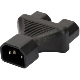 Переходник питания C14 - C13, 4PH 4PH-R90289