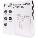 Уничтожитель бумаги (шредер) Filum FL-SH013-04S