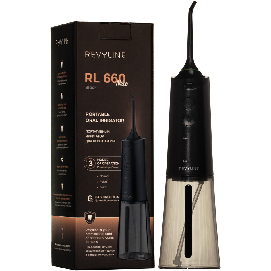 Ирригатор Revyline RL 660 New Black - 2000601695351 - фото 8