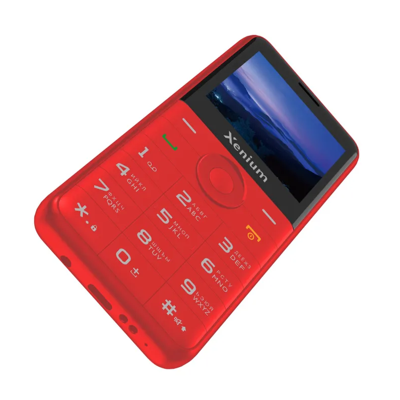 Телефон Philips Xenium X700 Red - CTX700RD/00 - фото 2